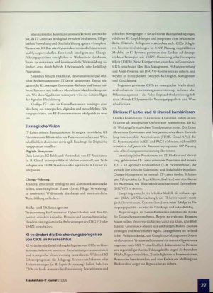 Vorschauseite 2: Kl und IT-Leiter sinnvoll kombinieren