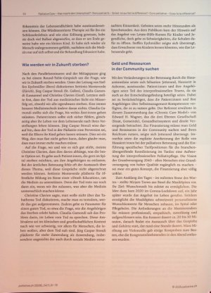Vorschauseite 3: «Wir sind da, um menschlich zu sein» - der erste Tag des Nationalen Palliative Care Kongresses in Biel