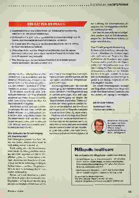 Vorschauseite 2: Biografiearbeit und Datenschutz