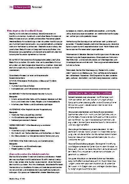 Vorschauseite 3: Konflikte in 6 Schritten meistern