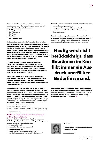 Vorschauseite 6: Konflikte in 6 Schritten meistern