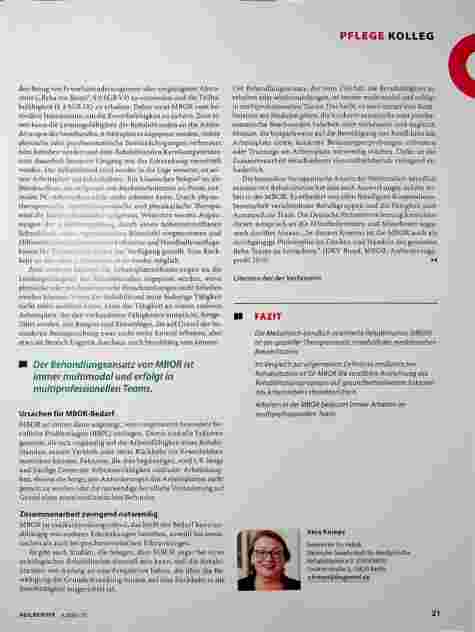 Vorschauseite 2: Wiedereinstieg in den Arbeitsalltag erleichtern