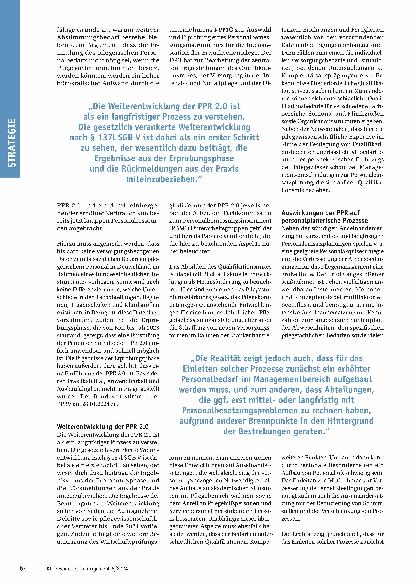 Vorschauseite 3: PPR 2.0 als bedarfsgerechtes Personalbemessungsverfahren Pflegepersonalregelung zur flächendeckenden Personalbemessung im Pflegedienst der Krankenhäuser.