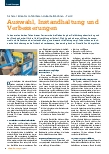Vorschauseite 1: Sicherer Einsatz von fahrbaren Hubarbeitsbühnen – Teil 3. Auswahl, Instandhaltung und Verbesserungen