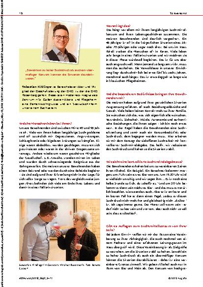 Vorschauseite 2: „Es sind einfache Dinge, die diese Menschen brauchen, um gut zu leben“
