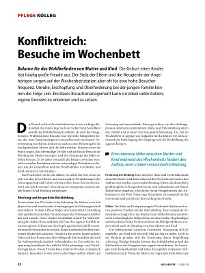 Vorschauseite 1: Konfliktreich: Besuche im Wochenbett