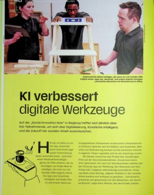 Vorschauseite 1: Kl verbessert digitale Werkzeuge
