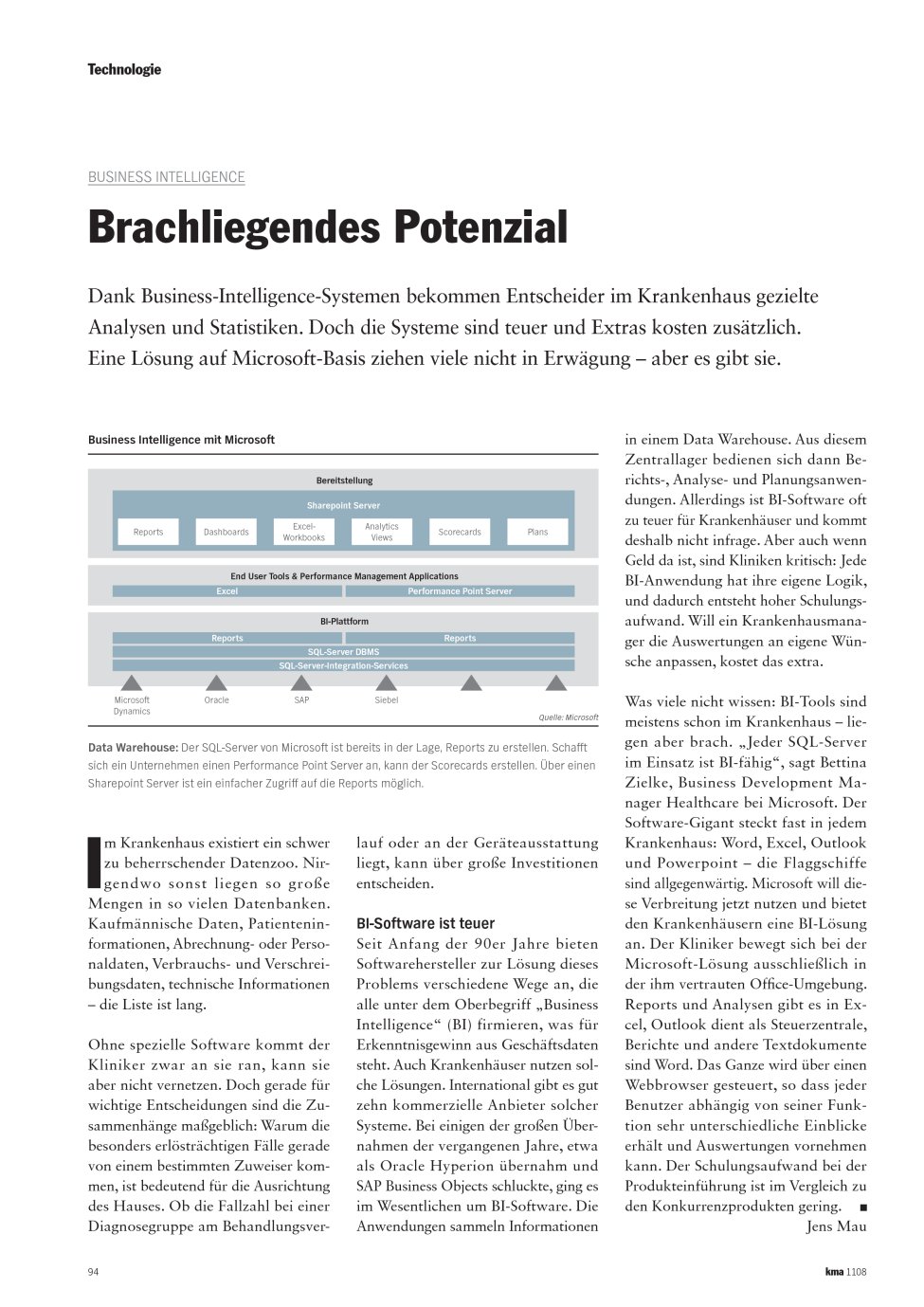 Vorschauseite 1: Brachliegendes Potenzial