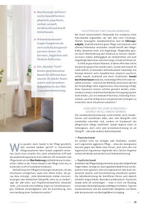 Vorschauseite 2: Hinschauen statt wegsehen