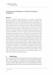 Vorschauseite 2: Entwicklung und Validierung eines Modells zur E-Lehrkompetenz