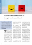 Vorschauseite 1: Fachkraft oder Kellerkind? Wer sorgt bei Ihnen für sauberes OP-Besteck?