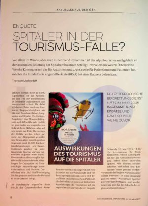 Vorschauseite 1: Spitäler in der Tourismus-Falle?