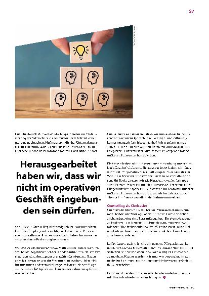 Vorschauseite 2: Weniger blinde Flecken
