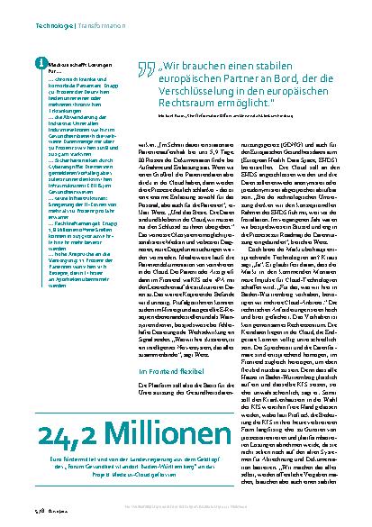 Vorschauseite 3: Medicus-Cloud App-Store für die Klinikwelt