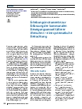 Vorschauseite 1: Erhebungsinstrumente zur Erfassung der kommunalen Bewegungsumwelt älterer Menschen – eine systematische Betrachtung