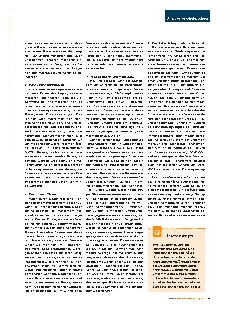 Vorschauseite 2: Zusammenarbeit zwischen Sifa und Sibe Mauern kontraproduktiv
