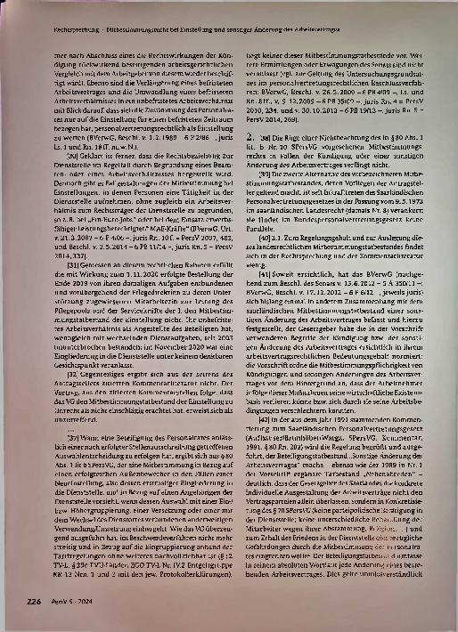 Vorschauseite 5: Rechtsprechung