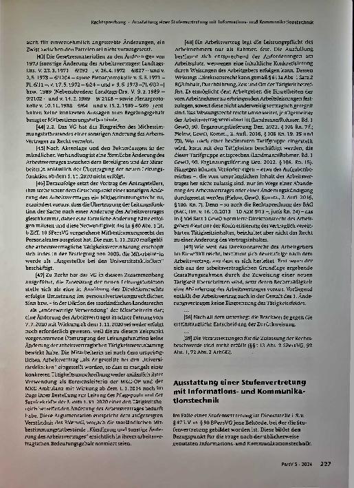 Vorschauseite 6: Rechtsprechung
