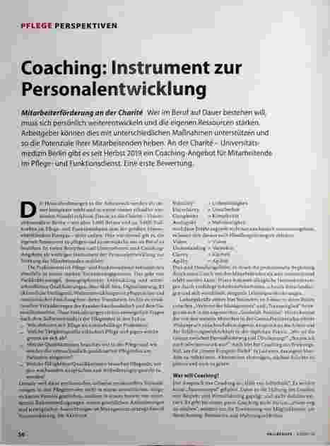 Vorschauseite 1: Coaching: Instrument zur Personalentwicklung