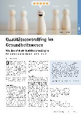 Vorschauseite 1: Qualitätscontrolling im Gesundheitswesen