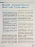Vorschauseite 1: Pflegenden - die systemrelevanten Pilot*innen im Gesundheitswesen
