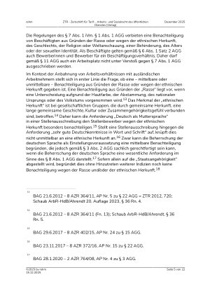 Vorschauseite 5: Die Beschäftigung ausländischer Arbeitnehmerinnen und Arbeitnehmer im öffentlichen Dienst