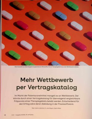 Vorschauseite 1: Mehr Wettbewerb per VertragskataLog
