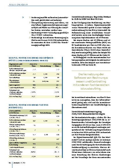 Vorschauseite 3: Investitionskosten: Was 2025 angemessen ist