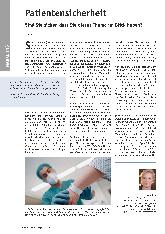 Vorschauseite 1: Patientensicherheit Sind Sie sicher, dass Sie dieses Thema im Blick haben?