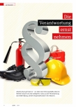Vorschauseite 1: Die Verantwortung ernst nehmen