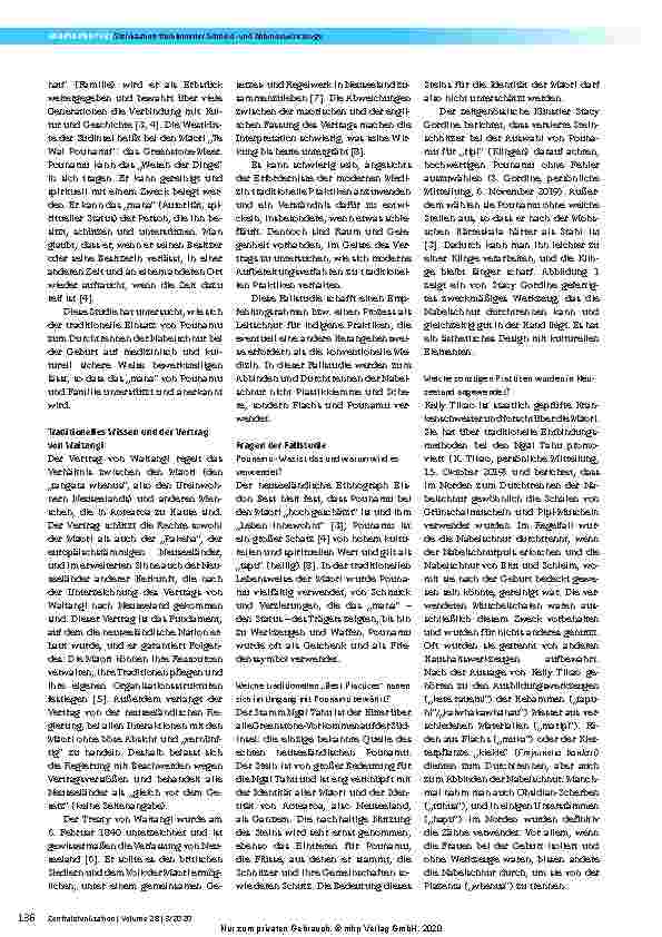 Vorschauseite 2: Sterilisation traditioneller Schneidund Abbindewerkzeuge Pounamu und das Durchtrennen der Nabelschnur – Eine Fallstudie