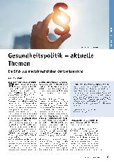 Vorschauseite 1: Gesundheitspolitik - aktuelle Themen Ein Blick aus medizinrechtlicher Krankenhaussicht