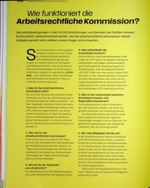 Vorschauseite 1: Wie funktioniert die Arbeitsrechtliche Kommission?
