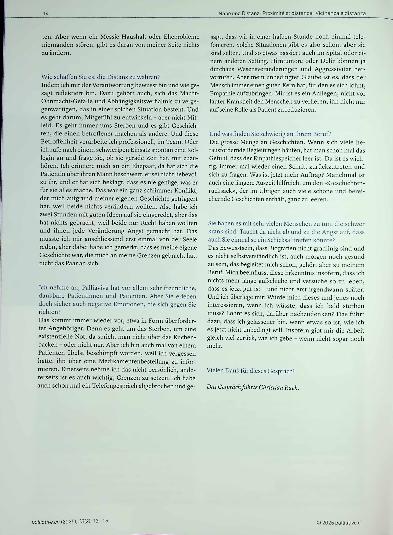 Vorschauseite 2: «Der viel persönlichere Kontakt macht mir das Arbeiten einfacher» Nähe und Distanz aus der Perspektive einer Pflegefachperson
