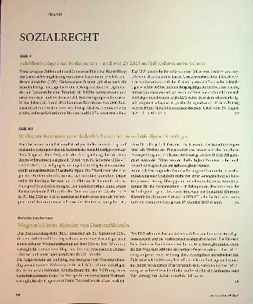 Vorschauseite 1: Sozialrecht