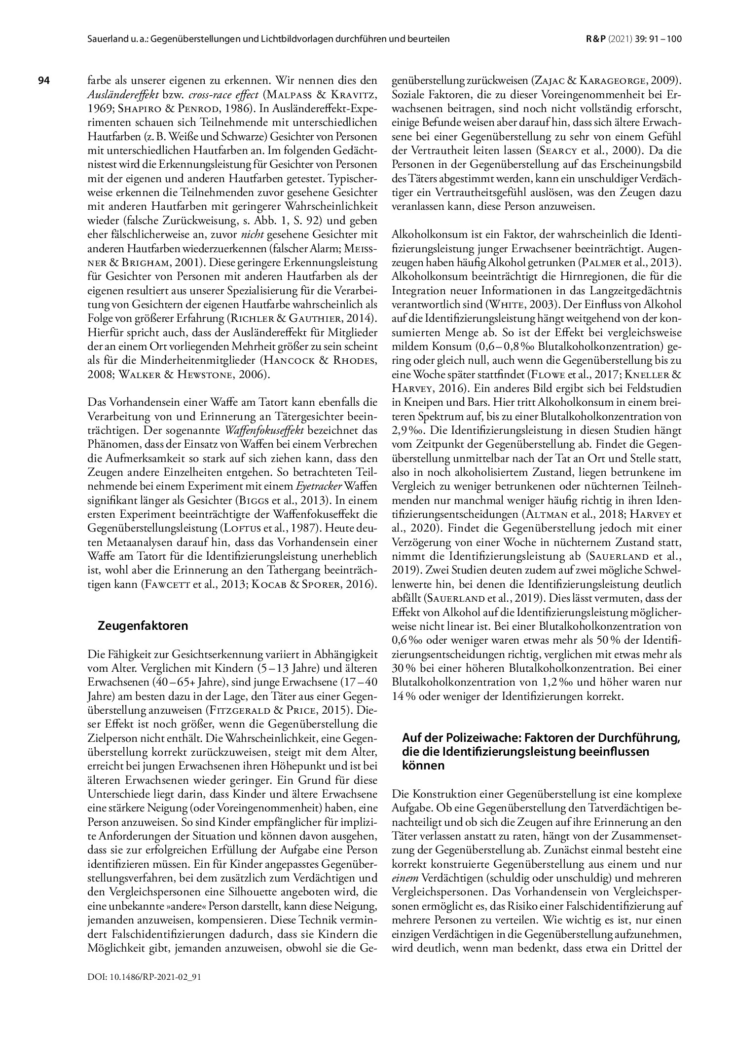 Vorschauseite 4: Gegenüberstellungen und Lichtbildvorlagen durchführen und beurteilen: Ein Leitfaden
