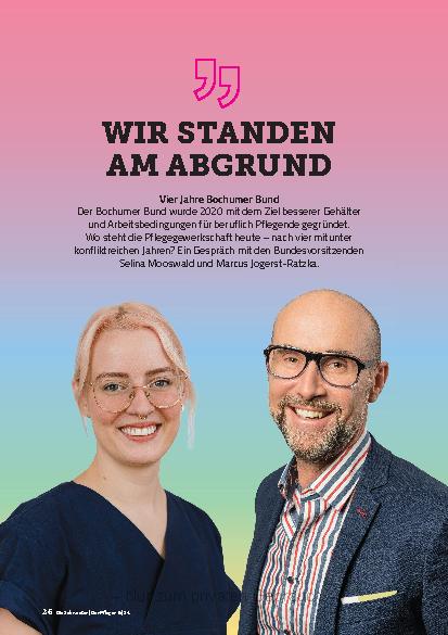 Vorschauseite 1: Wir standen am Abgrund.