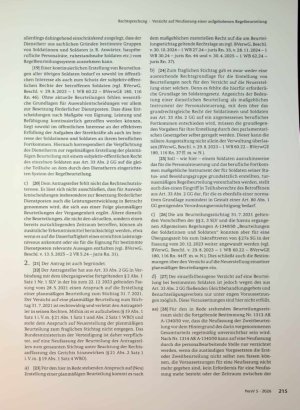 Vorschauseite 3: Verzicht auf Neufassung einer aufgehobenen Regelbeurteilung