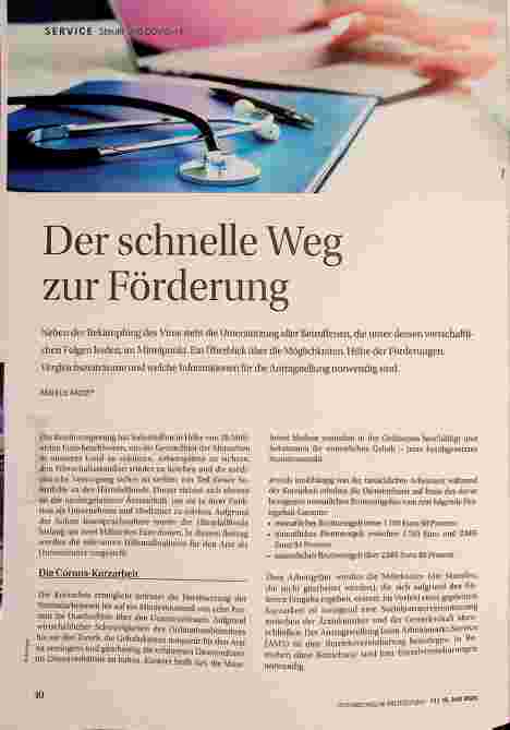 Vorschauseite 2: Der schnelle Weg zur Förderung