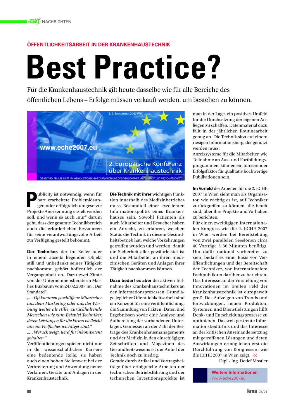Vorschauseite 1: Best Practice?