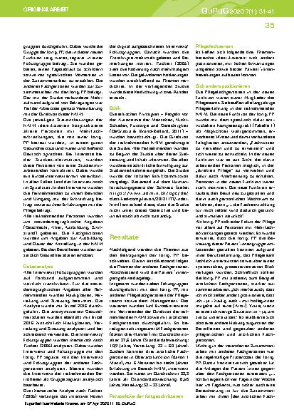 Vorschauseite 5: Karriereentwicklung erfordert Rollenentwicklung: Eine qualitative Studie am Beispiel von fortgeschrittenen Pflegefachpersonen