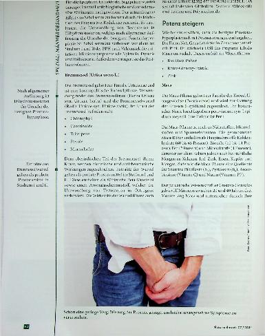 Vorschauseite 3: Der Lauf des (Männer)Lebens 2 Naturheilkunde bei benigner Prostatahyperplasie
