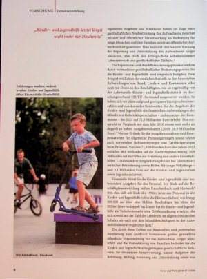 Vorschauseite 2: Kinderund Jugendhilfe ist eine stark geforderte soziale Infrastruktur