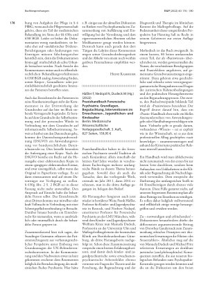 Vorschauseite 5: Umfang gerichtlicher Überprüfung der Anordnung besonderer Sicherungsmaßnahmen der Maßregeleinrichtung