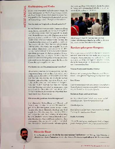 Vorschauseite 3: Unser Kongress für euch. Das waren die PT Holidays in Hamburg.