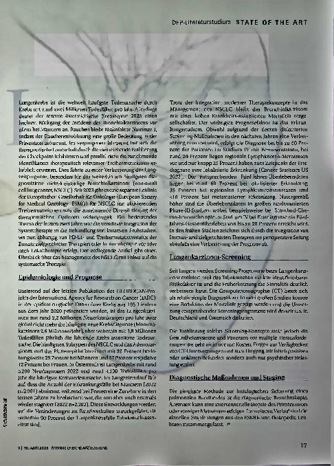 Vorschauseite 2: Nicht-kleinzelliges Bronchialkarzinom