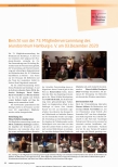 Vorschauseite 1: Bericht von der 73. Mitgliederversammlung des Wundzentrums Hamburg e. V. am 03. Dezember 2020.