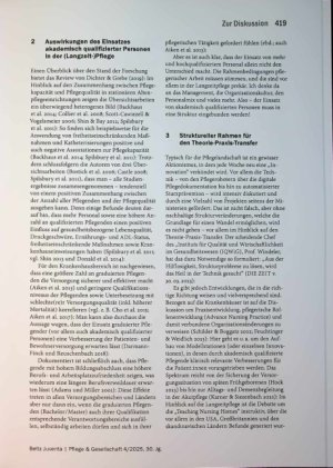 Vorschauseite 3: Ist die Akademisierung der Pflege gescheitert?