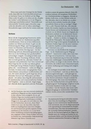 Vorschauseite 5: Ist die Akademisierung der Pflege gescheitert?
