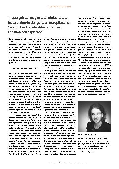 Vorschauseite 5: Wenn Naturgeister wirklich sind.